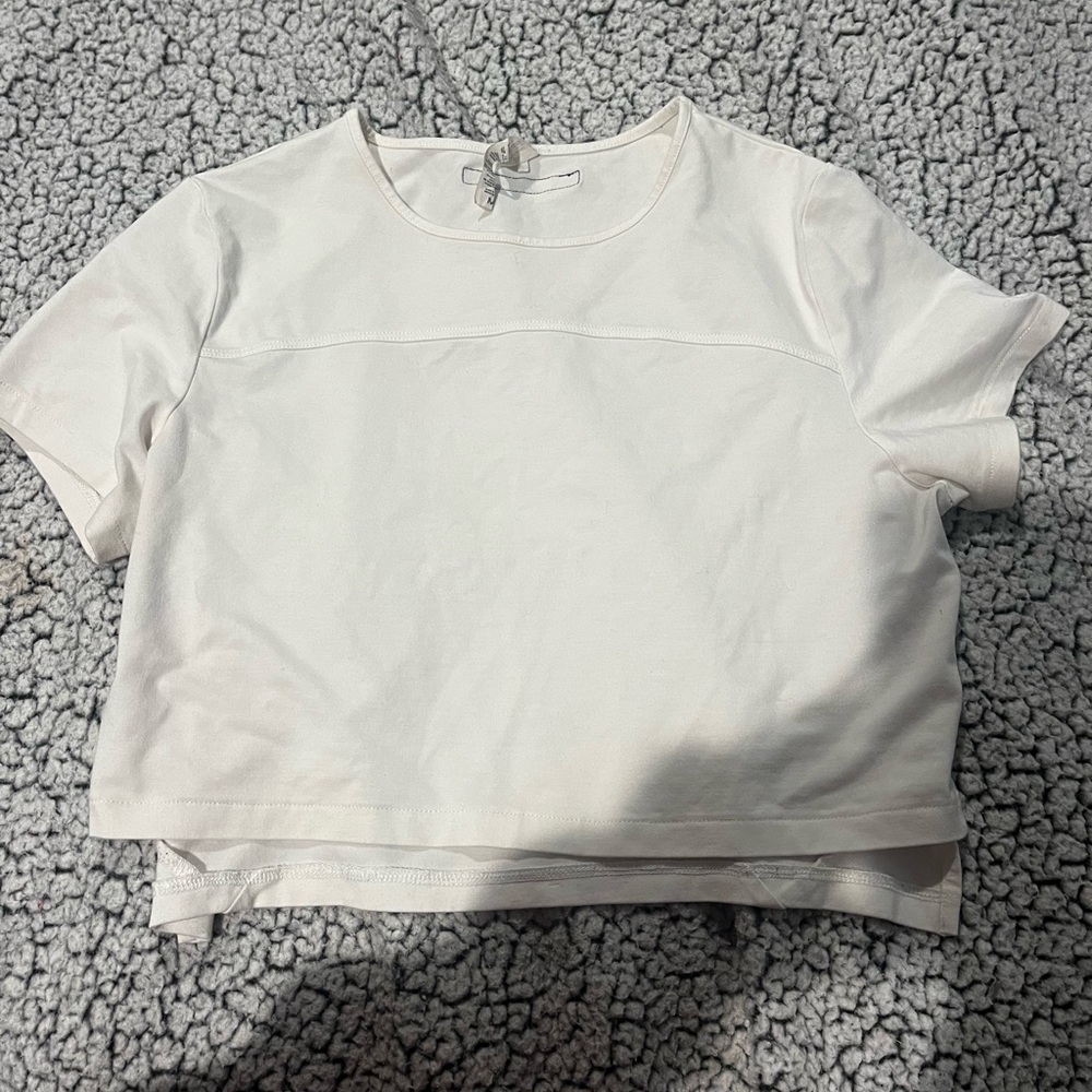 White Alphalete top